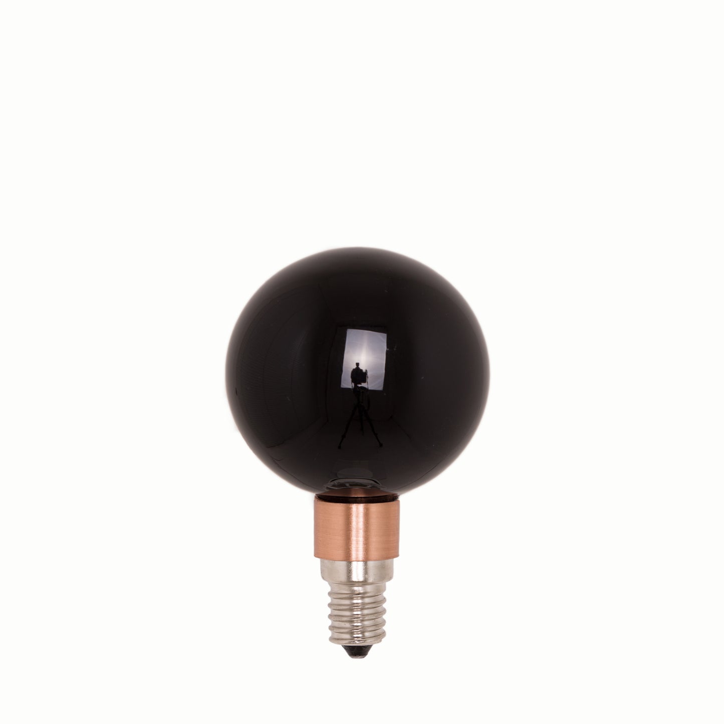 Crystal Bulb - Black - LED / socket E14 / diameter 60mm