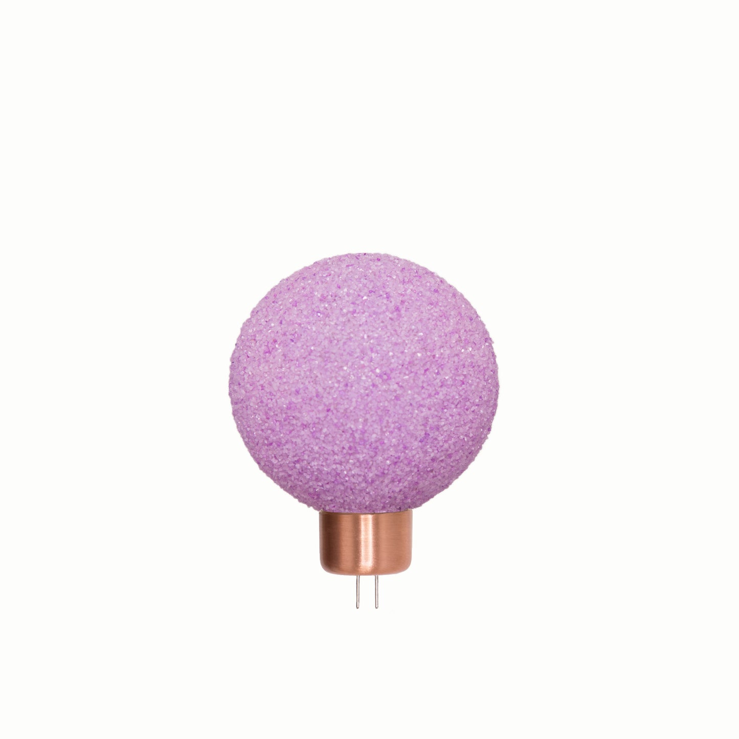 Mineral Bulb - Lavender - LED / socket G4 / diameter 60mm