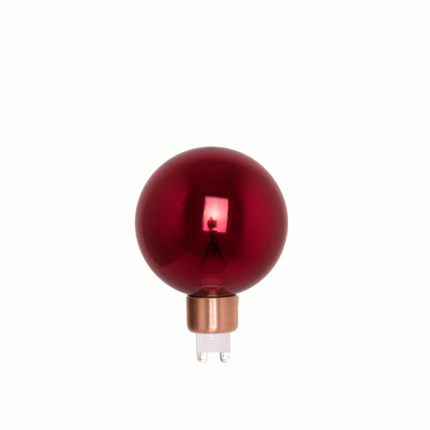 Crystal Bulb - Bordeaux - LED / socket G9 / diameter 60mm