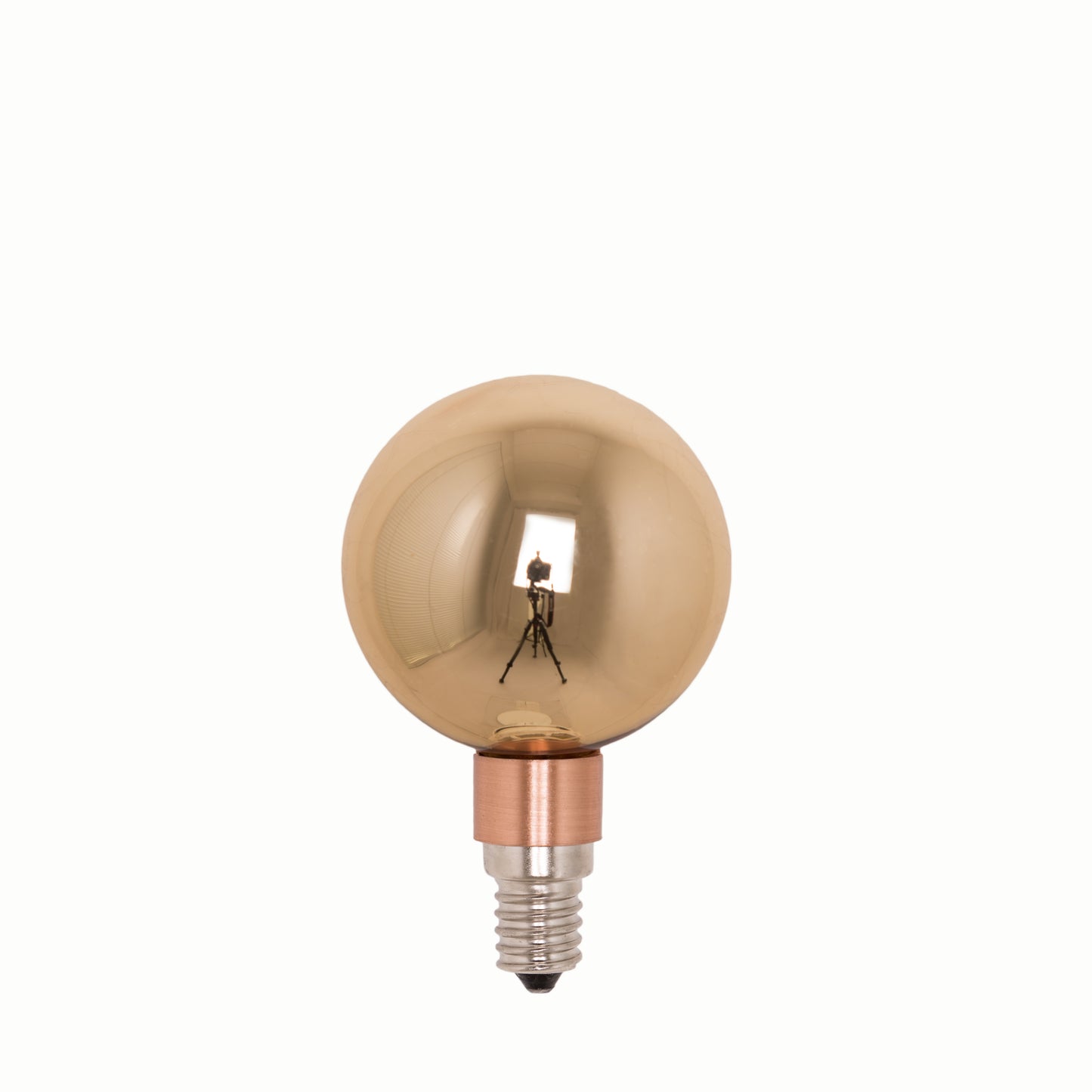 Crystal Bulb - Gold - LED / socket E14 / diameter 60mm