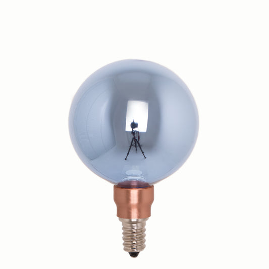 Crystal Bulb - Sky Blue - LED / socket E14 / diameter 80mm