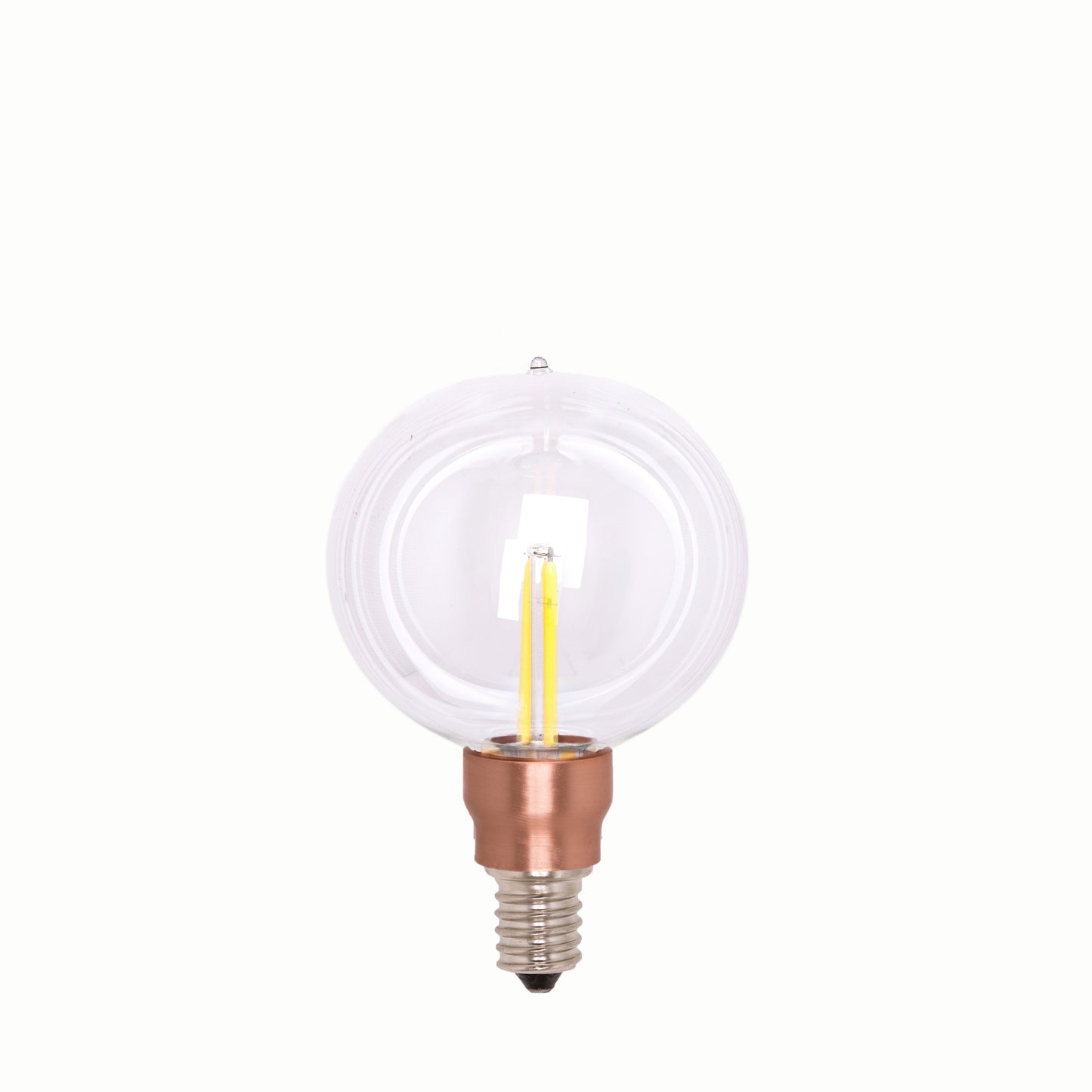 Crystal Bulb - Clear - LED / socket E14 / diameter 60mm