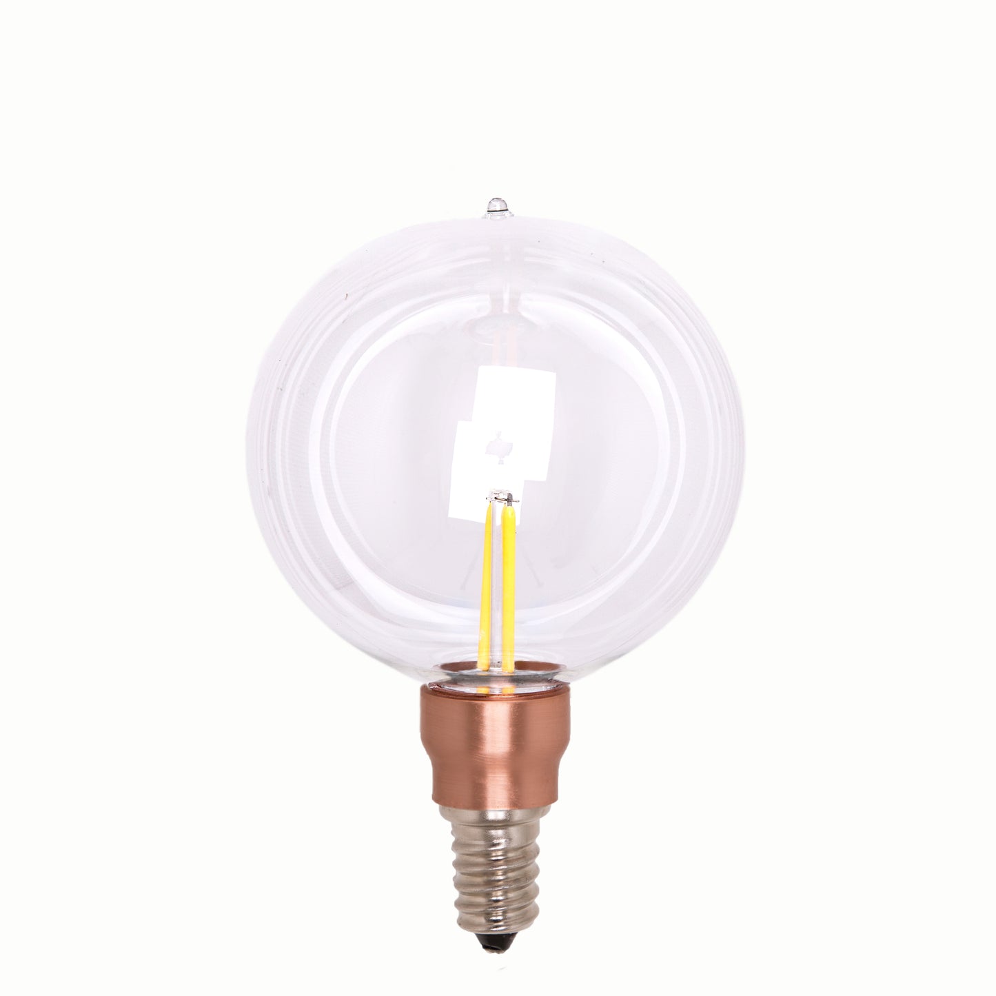 Crystal Bulb - Clear - LED / socket E14 / diameter 80mm