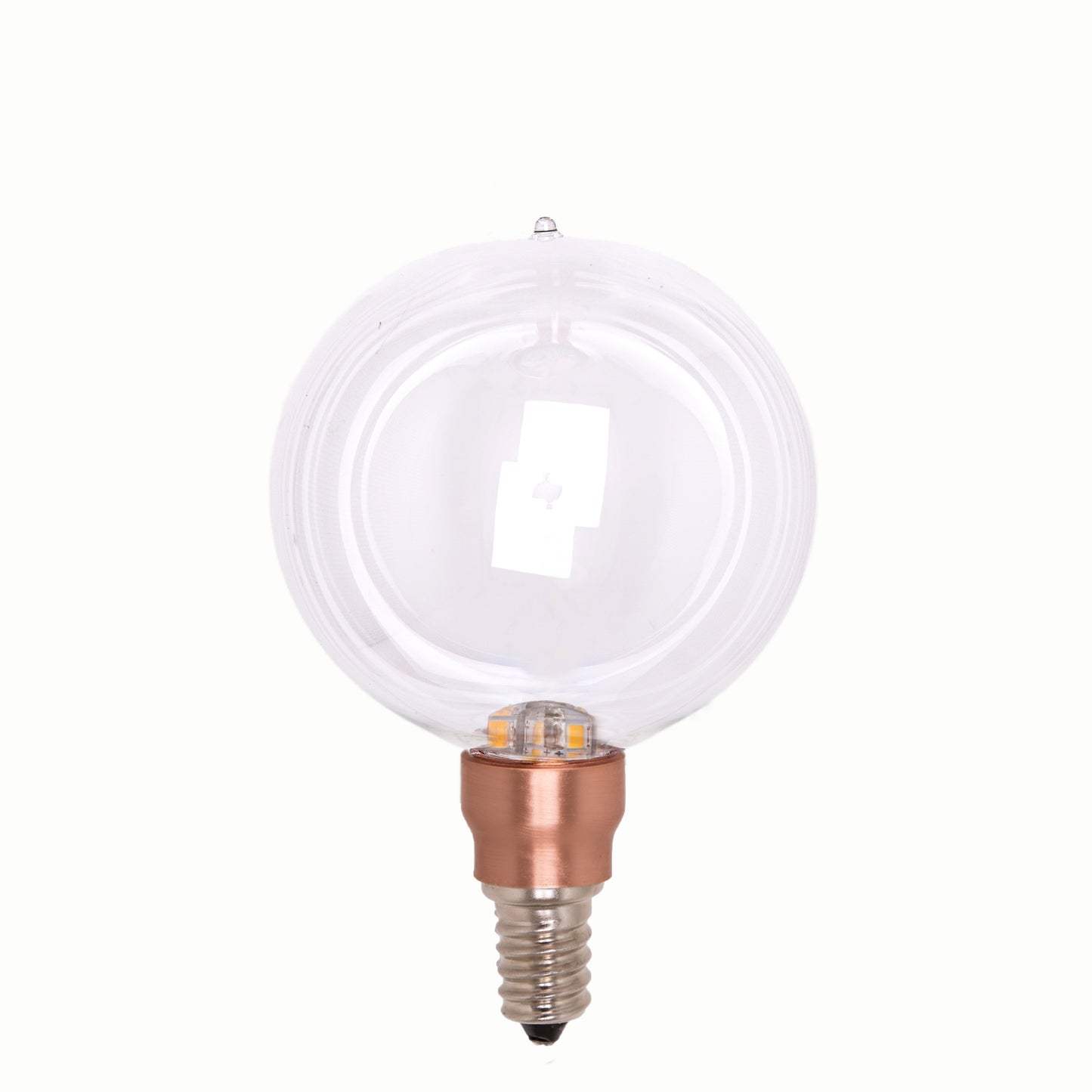 Crystal Bulb - Clear - LED / socket E14 / diameter 80mm
