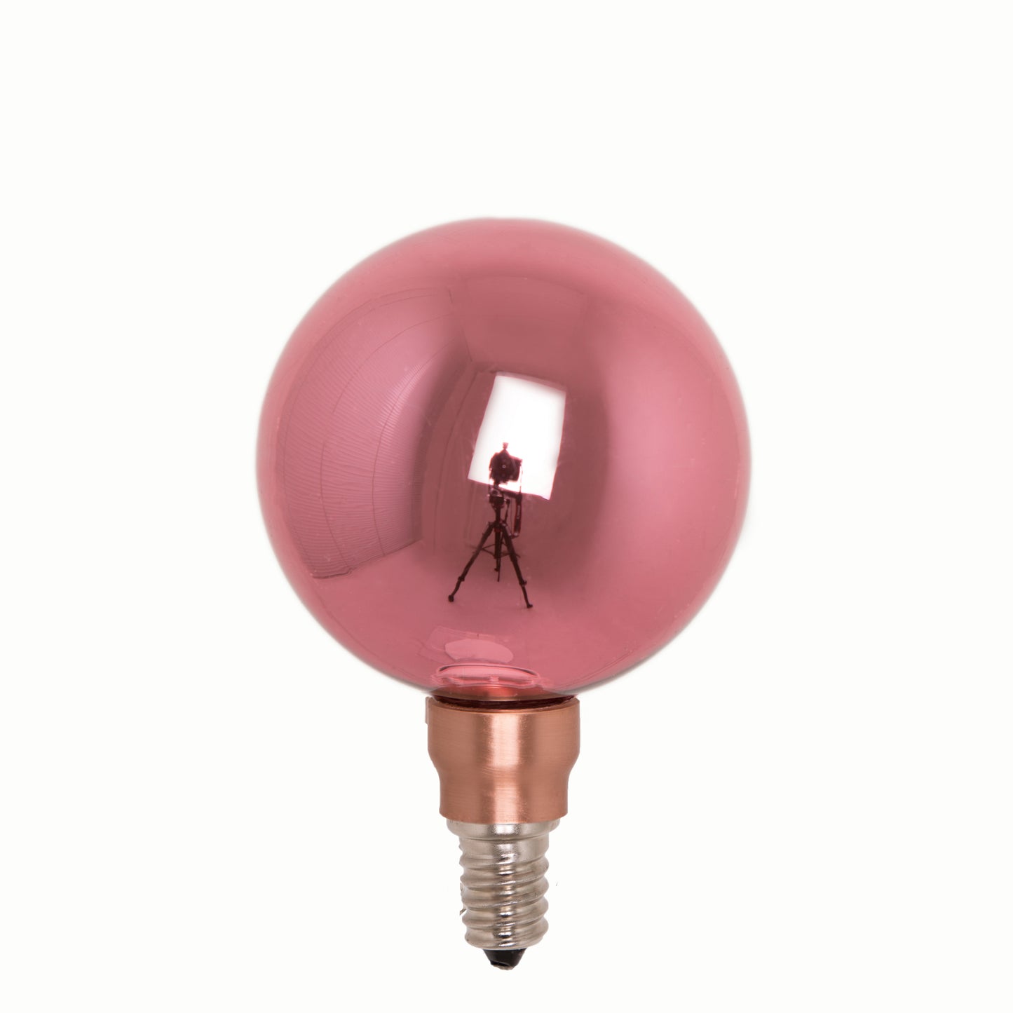 Crystal Bulb - Morning Red - LED / socket E14 / diameter 80mm