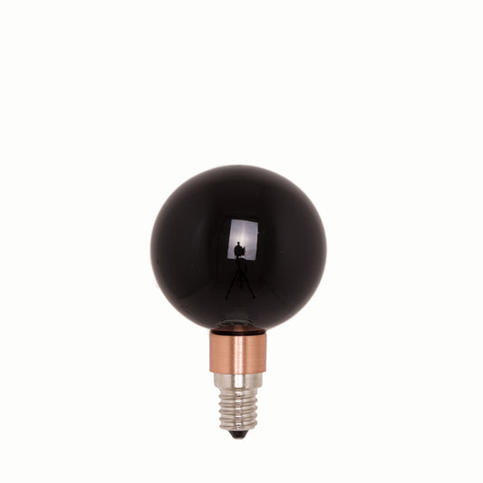 Crystal Bulb - Black - LED / socket E14 / diameter 60mm