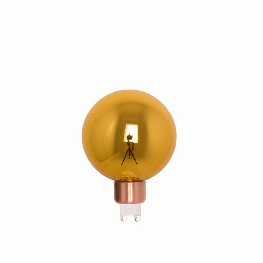 Crystal Bulb - Yellow Gold - LED / socket G9 / diameter 60mm
