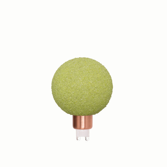 Mineral Bulb - Pistachio - LED / socket G9 / diameter 60mm